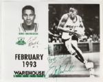 1970's-2000 Basketball Memorabilia Collection - Lot of 15 w/ Basketball Cards, Signed Photos & More (JSA)