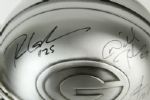 2008 Green Bay Packers Multi Signed Full Size Helmet w/ 11 Signatures Including Aaron Rodgers, Clay Mathews & More (JSA)