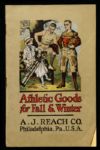 1919 A.J. Reach 5" x 8" Fall and Winter Athletic Goods Catalogue