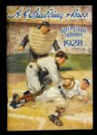 1928 A.G. Spalding Brothers Spring and Summer Sporting Goods Catalogue 