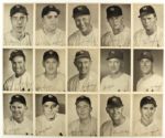 1947-50 Yankees Picture Pack Collection DiMaggio Berra Rizzuto (Lot of 34)