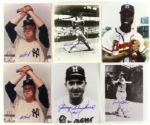 1940s-60s Baseball 8" x 10" Signed Photo Collection w/ Schoendienst Burdette - Lot of 11 (JSA)