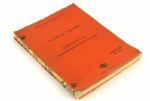 1967 Planet of the Apes Shooting Script