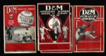 1928-33 D and M Athletic Goods Sporting Goods Catalogues 