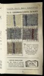 1931 Reach 3 1/2 x 6 Baseball Uniforms Guide w/ Fabric Samples