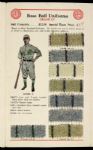 1922 Lowe and Campbell 5 1/2 x 8 3/4 Athletic Goods Company Catalogue w/ Fabric Samples
