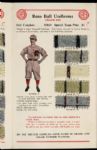 1922 Lowe and Campbell 5 1/2 x 8 3/4 Athletic Goods Company Catalogue w/ Fabric Samples