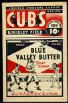 1934 Chicago Cubs New York Giants Scorecard (Unscored)