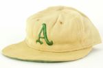 1968-69 John McNamara Oakland Athletics Game Worn Cap (MEARS LOA)