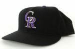 2002-04 Charles Johnson/Ross Gload Colorado Rockies Game Worn Cap (MEARS LOA)