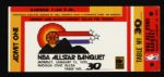1975 NBA All-Star Banquet Full Ticket 