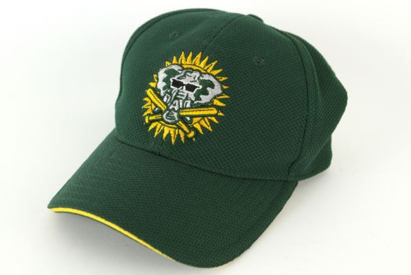 2002-05 Scott Hatteberg Oakland As Signed Batting Practice Cap (MEARS LOA/JSA)