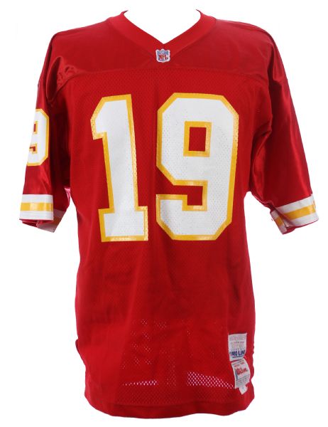 1993-94 Joe Montana Kansas City Chiefs Signed Home Jersey (Upper Deck Hologram)