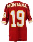 1993-94 Joe Montana Kansas City Chiefs Signed Home Jersey (Upper Deck Hologram)