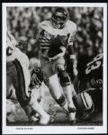 1970s-80s Walter Payton Chicago Bears 8" x 10" B/W Blank Backed Photo