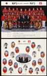 1958-73 Chicago Blackhawks Press Pass Team Photo Collection (Lot of 5)