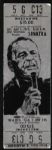 1975 Frank Sinatra Chicago Stadium Full Concert Ticket