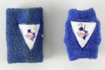 1991 Ruben Sierra Texas Rangers Game Used Wristbands (MEARS LOA)