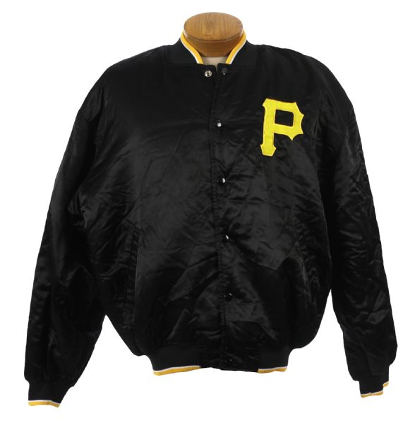 2000s early Lloyd McClendon Pittsburgh Pirates Game Worn Jacket (MEARS LOA)