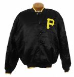 2000s early Lloyd McClendon Pittsburgh Pirates Game Worn Jacket (MEARS LOA)