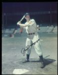 1939 circa Joe DiMaggio New York Yankees Signed 10" x 13" Color Photo (JSA)