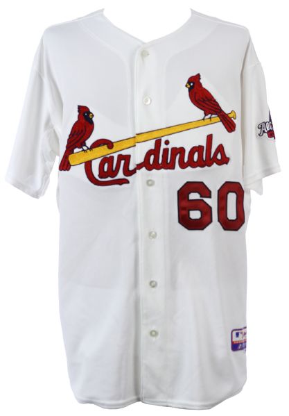2009 Mike Aldrete St. Louis Cardinals Coaches Jersey (MEARS LOA)