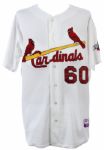 2009 Mike Aldrete St. Louis Cardinals Coaches Jersey (MEARS LOA)