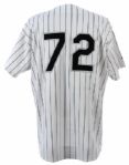 1992 Carlton Fisk Chicago White Sox Game Worn Home Jersey (MEARS LOA)