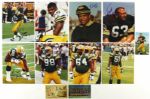 1960s-90s Signed Green Bay Packers 8" x 10" Photo and Post Card Collection - Lot of 16 (JSA)