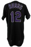 1999 Wade Boggs Tampa Bay Devil Rays Signed Game Worn Alternate Jersey (MEARS A10/JSA)