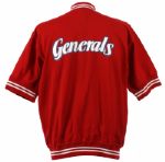 1984-85 Dave Lapham New Jersey Generals USFL Game Worn Warm Up Jacket (MEARS LOA)