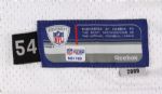 2009 (October 11) Ty Warren New England Patriots Game Worn Road Jersey w/ AFC 50th Anniversary Patch (PSA/DNA)