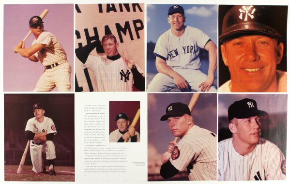 1960s (depiction) Mickey Mantle Roger Maris New York Yankees Photo Collection (Lot of 26)