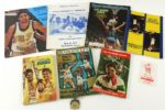 1970's-80's Basketball Memorabilia Collection w/ Walt Frazier Jerry West Signed Items - Lot of 14 (JSA)