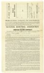 1952 Ed Earle Milwaukee Hawks Signed NBA Contract
