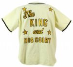1993 circa Eddie Feigner The King & His Court Game Worn Cuervo City Jersey (MEARS LOA)