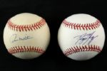 1990s-2000s Paul Molitor Ryan Braun Signed Baseballs (JSA)