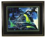 2000s Eyvind Earle Disney Artist Enchanted Forest 29" x 35" Framed Lithograph