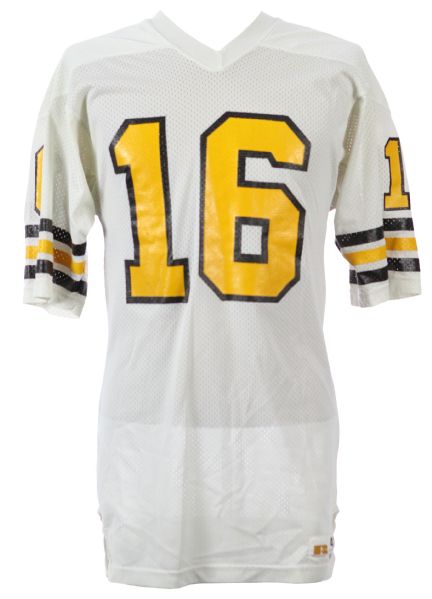 1975 Mike Haggard Charlotte Hornets WFL Game Worn Football Jersey (MEARS LOA)