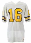 1975 Mike Haggard Charlotte Hornets WFL Game Worn Football Jersey (MEARS LOA)