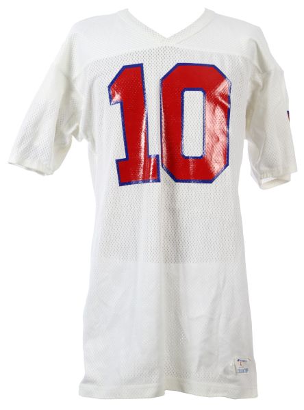 1984 Glenn Inverso New Jersey Generals USFL Game Worn Jersey (MEARS LOA)