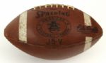 1966-69 Spalding American Football League J5-V Game Used Football (MEARS LOA)