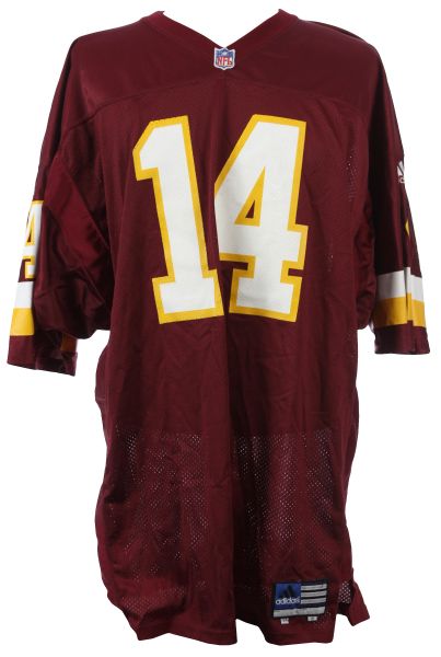 2000 Brad Johnson Washington Redskins Game Worn Home Jersey (MEARS LOA)