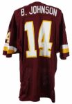 2000 Brad Johnson Washington Redskins Game Worn Home Jersey (MEARS LOA)