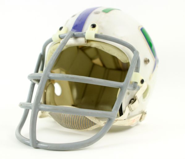 1975 Portland Thunder WFL MacGregor Game Worn Football Helmet (MEARS LOA)
