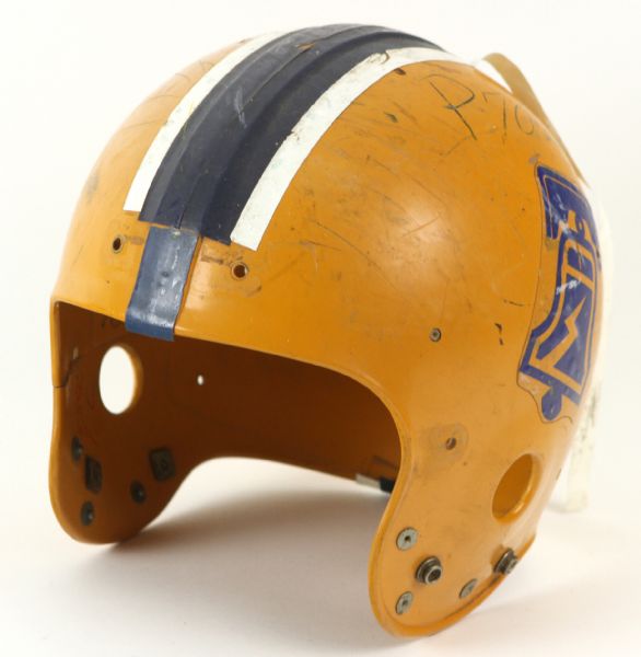 1974-75 Philadelphia Bell WFL Game Worn Helmet Shell (MEARS LOA)
