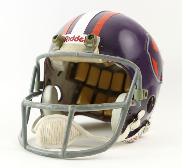 1984 Pittsburgh Maulers USFL Game Worn Helmet (MEARS LOA)