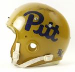 1978 Pitt Panthers Game Worn Helmet Signed by Tony Dorsett (MEARS LOA/JSA)