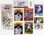1980's-2000's Signed Baseball Photo & Card Collection - Lot of 36  w/ Ken Griffey Jr., Cal Ripken Jr., Roger Clemens & More (MEARS LOA)