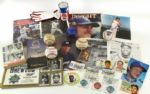 1950s-2000s Memorabilia Collection - Baseball Cards Programs Signed Photos (Lot of 100) w/ (2) Eddie Mathews autographs